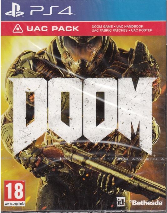  Playstation Doom UAC Pack PS4