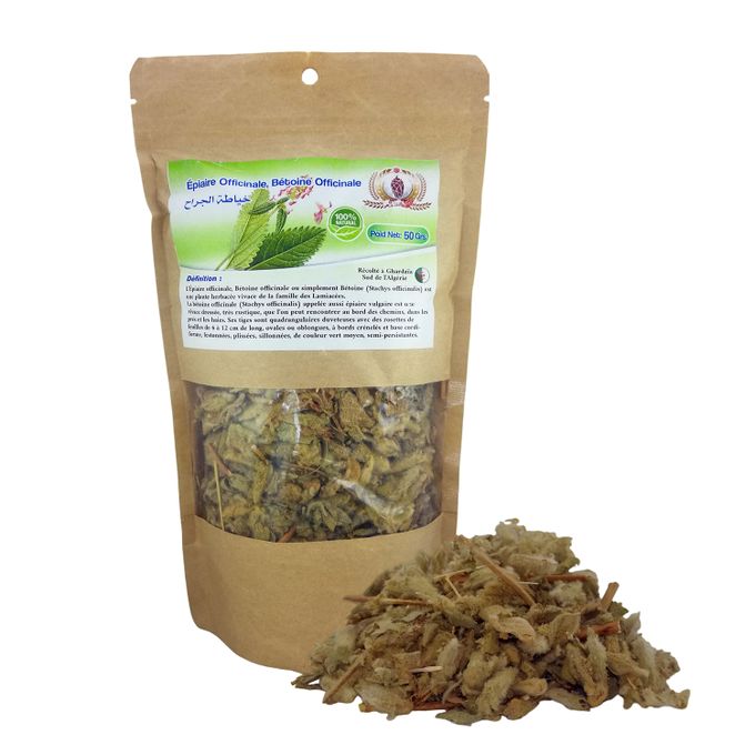  Plante Épiaire Officinale, Bétoine Officinale Local Sèche Sac 50 Gr