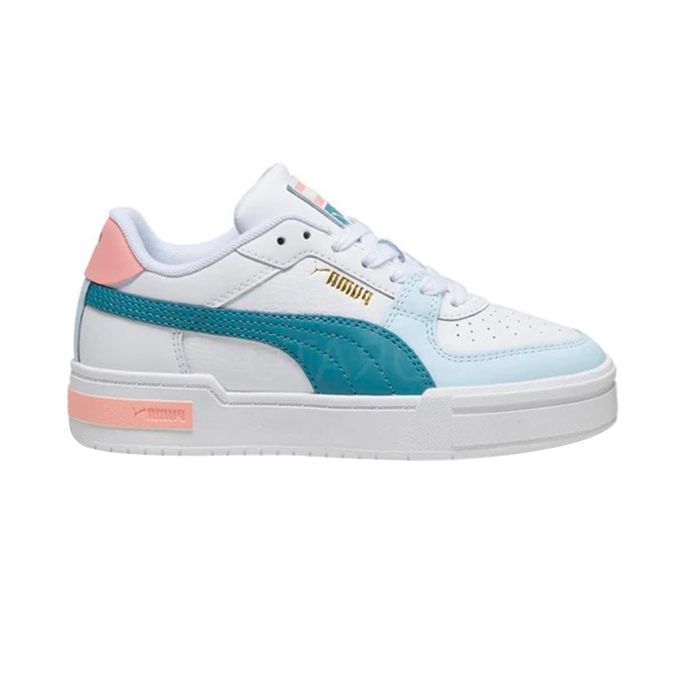  Puma Basket Femme - 39200404 - Blanc / Bleu / Rose