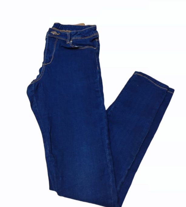  Zara Jean étroit femme Bleu