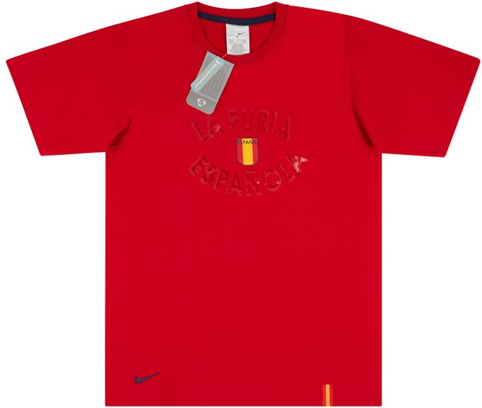  Nike T-shirt Manches Courtes Espagne Rouge