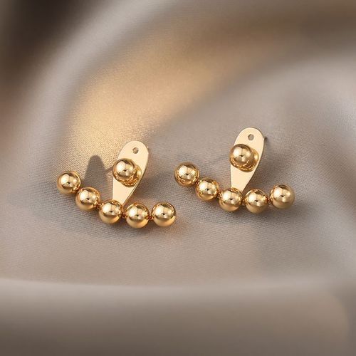  Boucles d'oreilles "Edena" Suspendues - Conception Niche - Acier Inoxydable