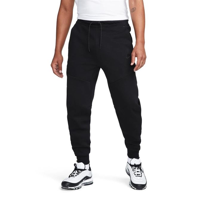  Nike Pantalon Sportswear Tech Fleece -Homme- Noire/blanc
