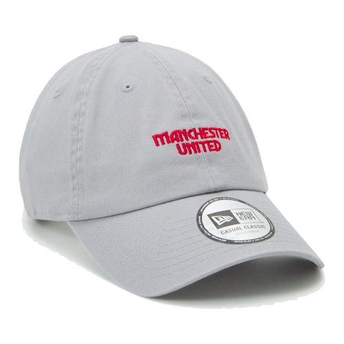  New Era Casquette Manchester United Grise Ajustable Unisexe