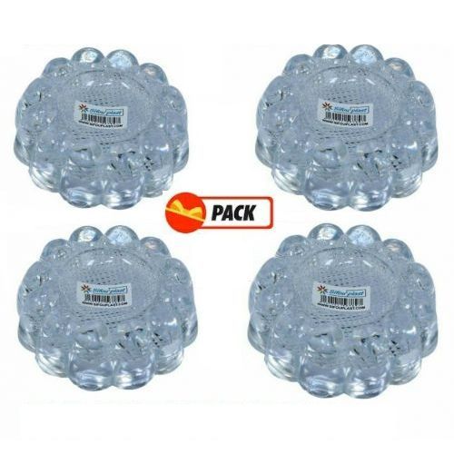  Lot De 4 Socle Anti-Humidité - Transparent