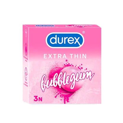  Durex Préservatifs Bubblegum 3N