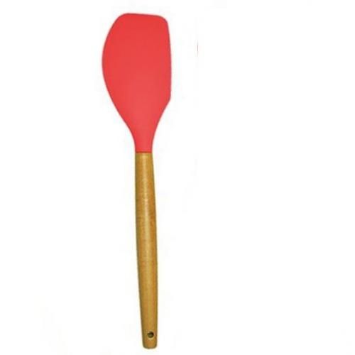  1 Spatule En Silicone Alimentaire - Maryse - Rouge