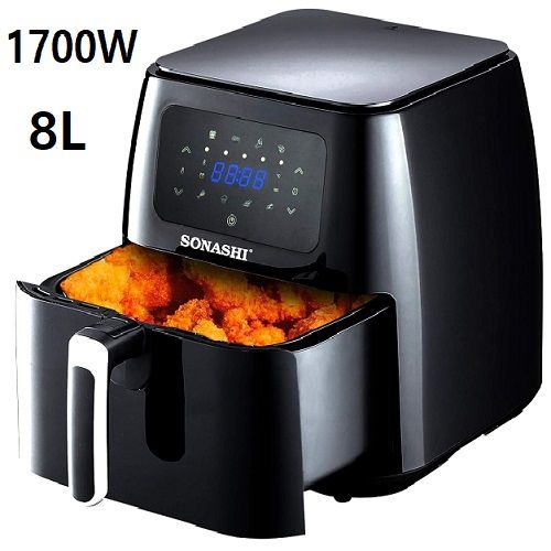 Four électrique Ventilé 1700W - 50L Avec Tourne Broche - Noir - Prix en  Algérie