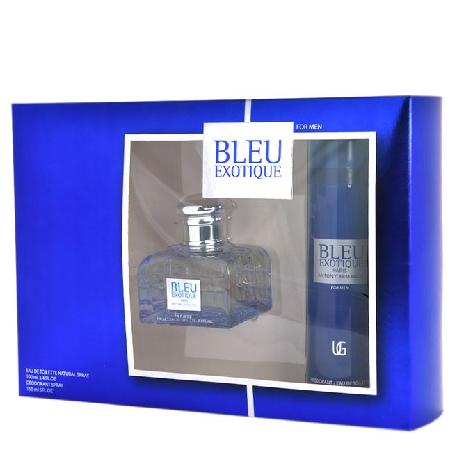  Splandid Coffret BLEU Exotique Homme - (parfum 100 ML + Déodorant)  