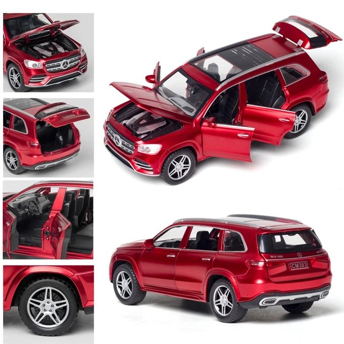  voiture de collection GLS 580 en alliage de zinc -rouge