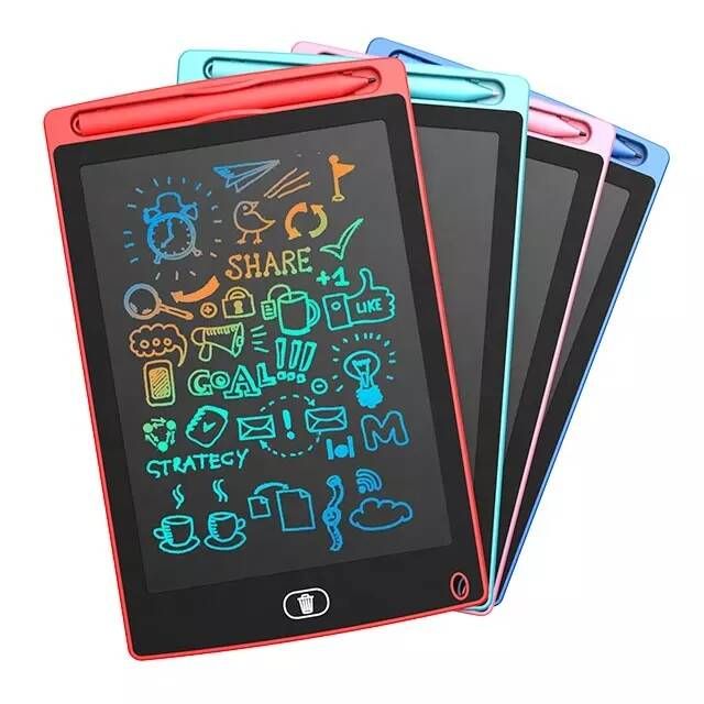  Tablette Multi-couleur LCD 8.5" Pour Enfants- Rouge