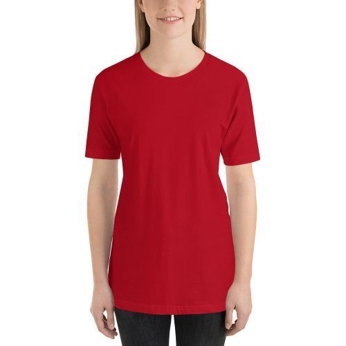  Tshirt Pour Femme - Confortable à porter - Pour l'été - rouge