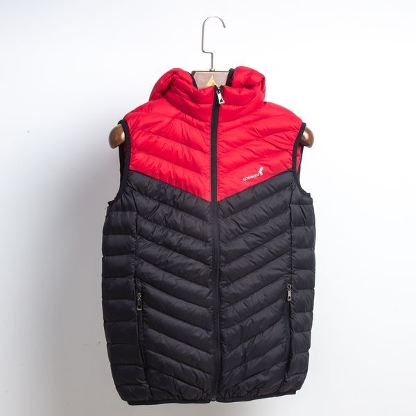  Speedfit Gilet doudoune - Noir/Rouge