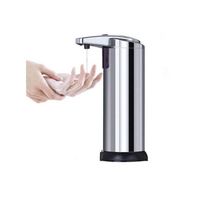  Distributeur De Savon Automatique Infrarouge Pour Salle De Bain - Silver