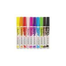  Royal Talens Brush Pen set brillant Professionnel " Ecoline" / 10 couleurs