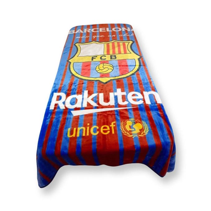  Smart Kids Couverture Enfant Epaisse Large 220*160cm motif FC Barcelon