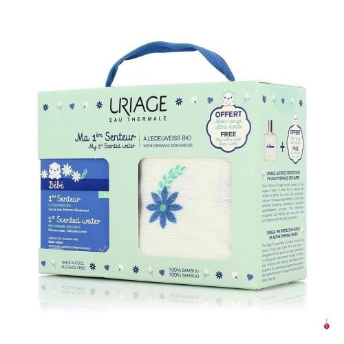  Uriage Coffret Parfum BEBE - 1ère Senteur + Un Lange Offert