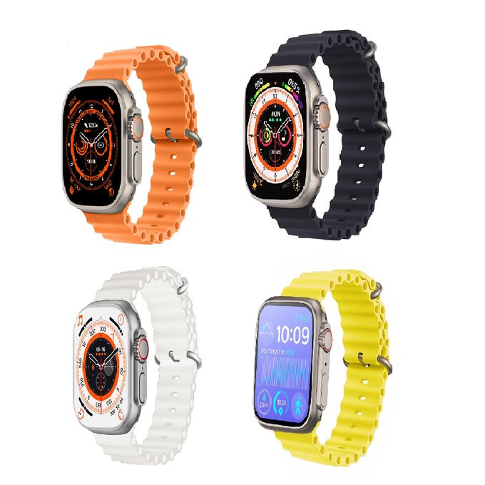 Montre Connectée X8 Ultra Orangé - Prix raisonnable