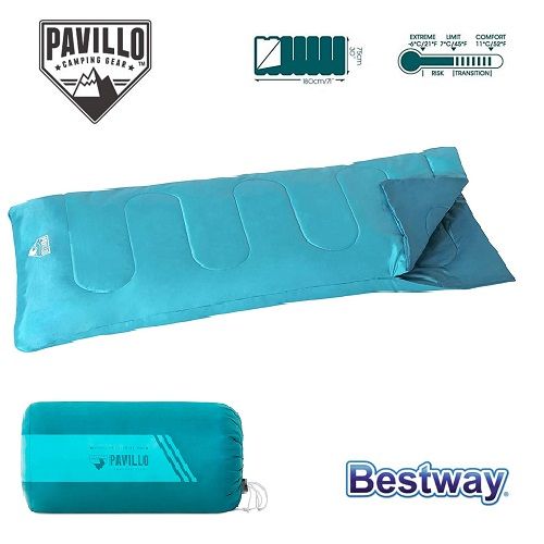  Bestway Sac De Couchage Pavillo  -1.80M X 75 Cm -68099 -Bleu