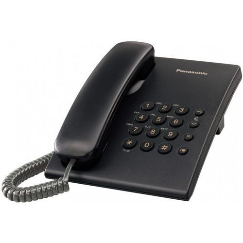  Panasonic Téléphone Fixe - Kx-Ts500Mx - Noir