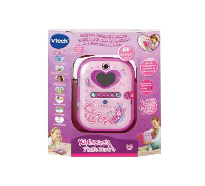  Vtech kidi secrets selfie music 7en1 rose