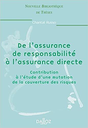  Publisher De L'Assurance De Responsabilité À L'Assurance Directe C30Dr.