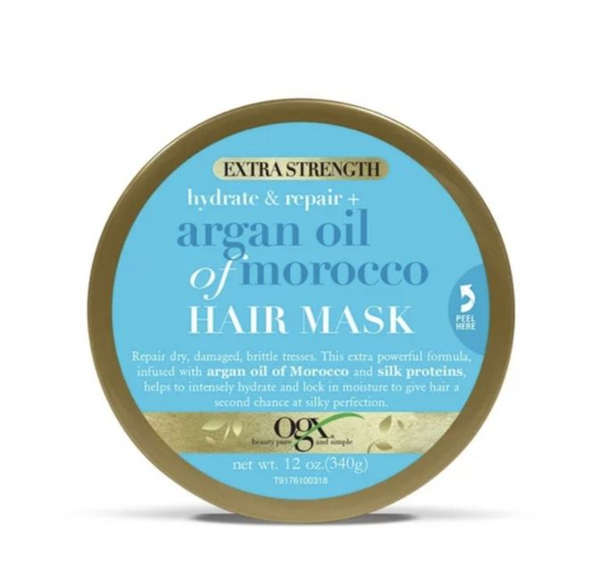 Ogx Shampooing régénérant, huile d’argan marocaine, pour cheveux secs et abîmés 385 ml
