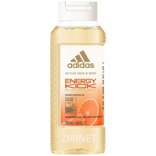  Adidas Active Skin & Mind Gel Douche À L'Orange Energy Kick pour Femme 250 ml