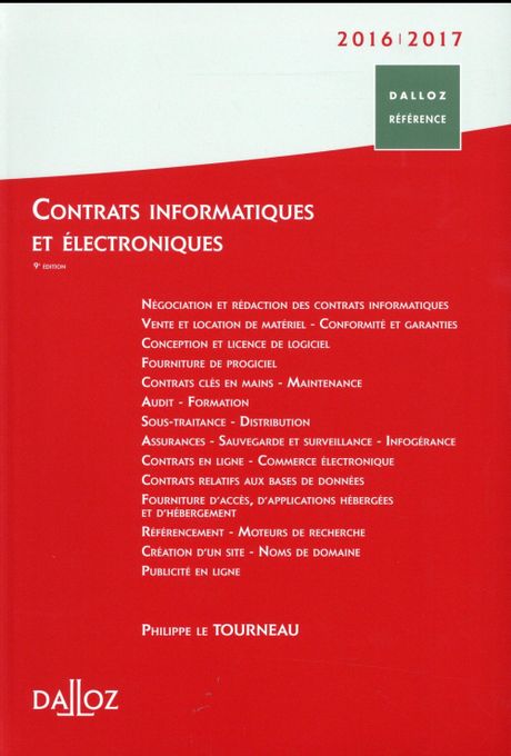  Publisher Contrats Informatiques Et Électroniques C22 Dr