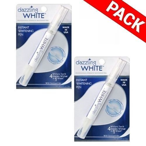  Deezling White Pack - Deux Stylo Blanchiment Des Dents Instantané - Blanc