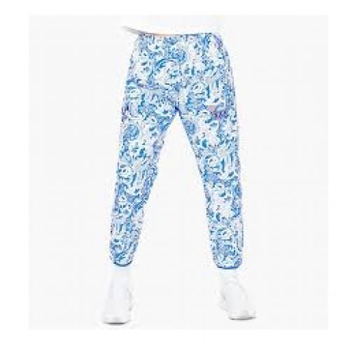  Nike Pantalon de survêtement femme France Dri-FIT 2023/DC2188-100/Bleu-Blanc