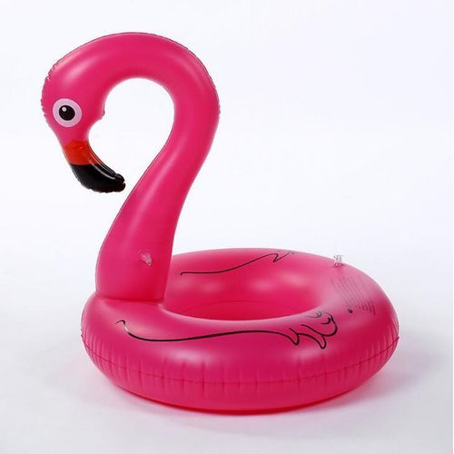 Générique Bouée Flamingo, Bouée Gonflable Tête D'Animal 90 Cm