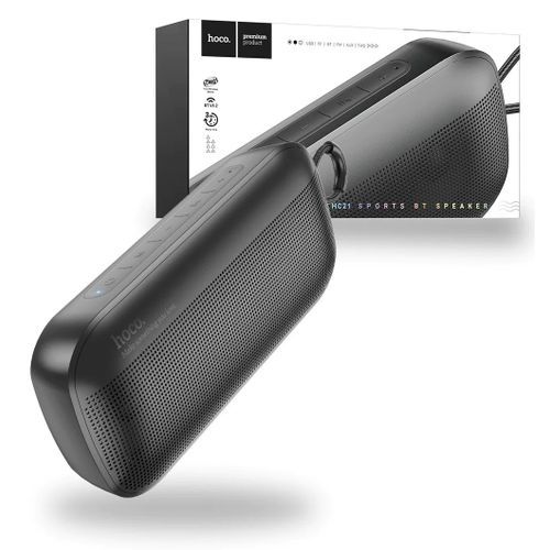  Hoco HC21 Shadow Sports - Haut-parleur sans fil Bluetooth 5.2 avec Carte TF / FM/ TWS