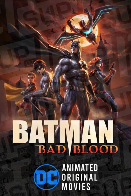  Poster Batman - Bad Blod Anime