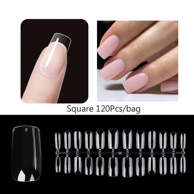  Faux ongles 120 pièces