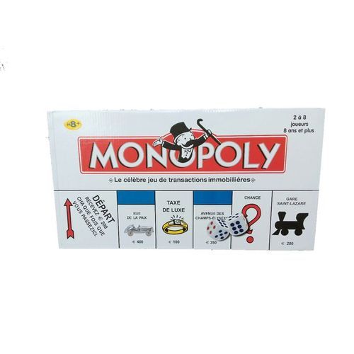  Monopoly Classique en français édition rue et cartier de la france