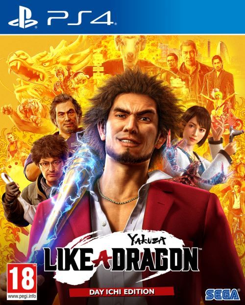  Playstation Yakuza Like a Dragon Day Ichi Edition PS4 (Steelbook)