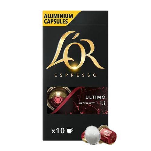  L'Or Capsules Café Intensité 13 - ULTIMO - T10 (Compatible Nespresso)