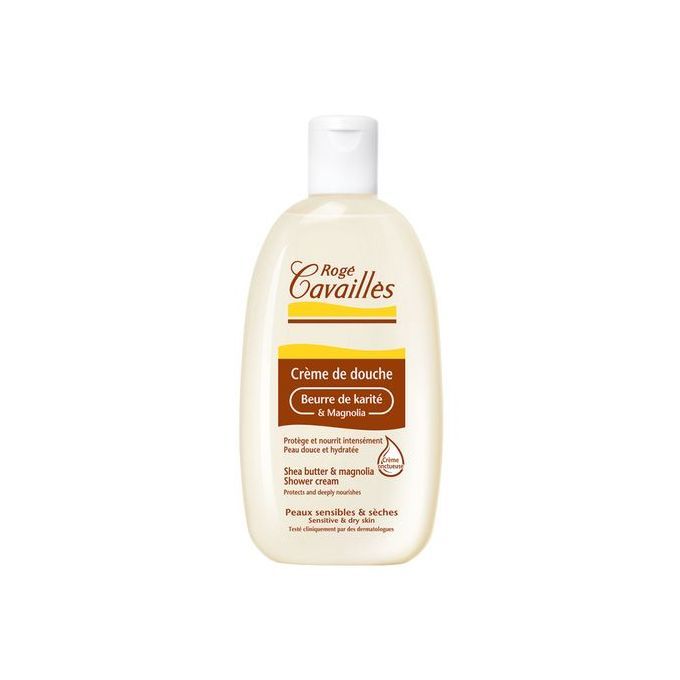  Roge Cavailles Crème De Douche Beurre De Karité & Magnolia Peaux Sensibles & Sèches 250 Ml