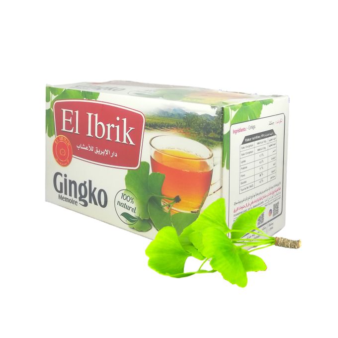  Tisane de Ginkgo en Sachet d’Infusions 25 Sachets de 1.5 g