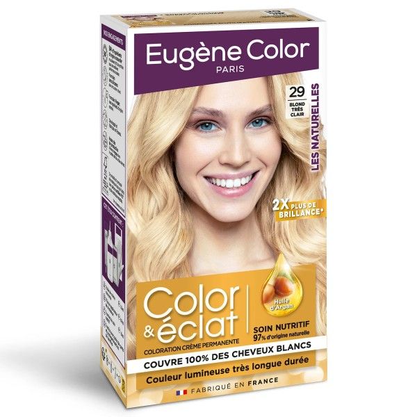  Eugene Color & Eclat Les Naturelles Coloration ultra couvrante BLOND TRES CLAIR
