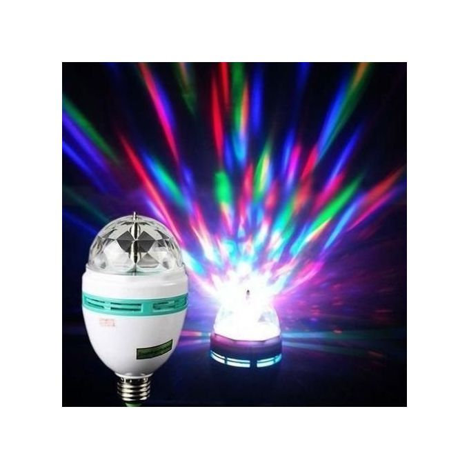  lampe De Projection Rotative Jeux De Lumière Multi Couleur Led Pour Fête