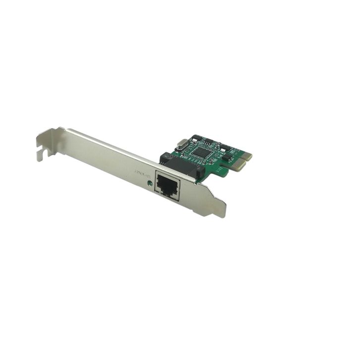  Capsys Carte Réseau RJ45 PCI Express Gigabit 10/100/1000Mbps PCE816