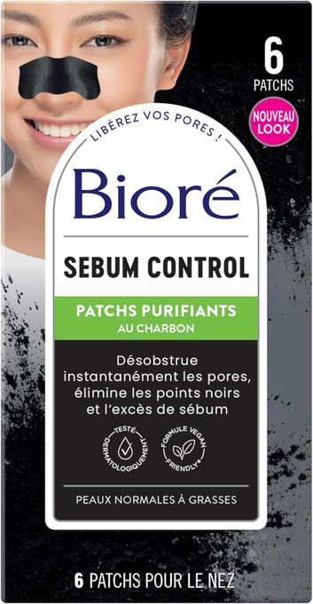  Biore Patchs Purifiants au Charbon