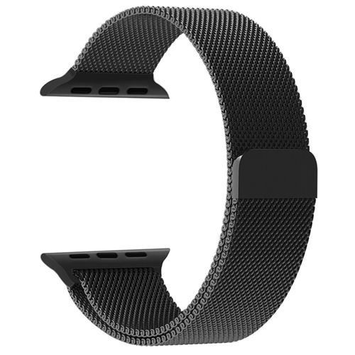  Bracelet pour Smart Watch, Métallique 42-44-45-49mm noir