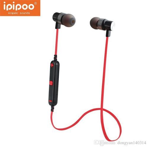  Ipipoo Ecouteur Bluetooth Il93Bl Rouge-Noir