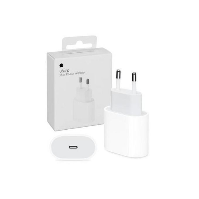  Apple Adaptateur Secteur USB‑C 20 W (pour iPhone) - prise Française - Blanc