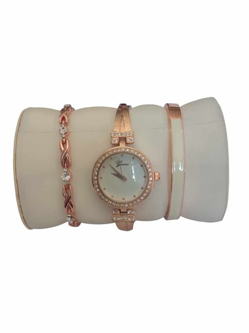  Montre pour femme - En acier inoxydable - Doré