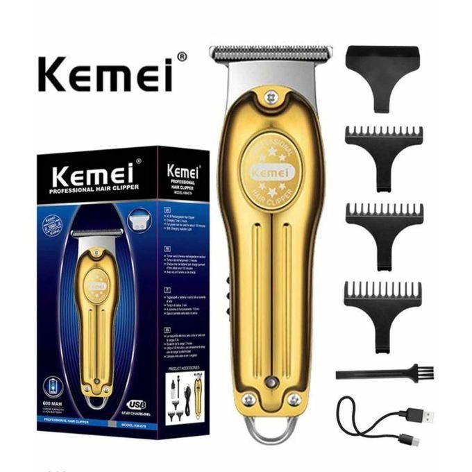  Kemei Tondeuse professionnel Km-679 USB Charge LCD Lumière Sculpture Cheveux Clippe