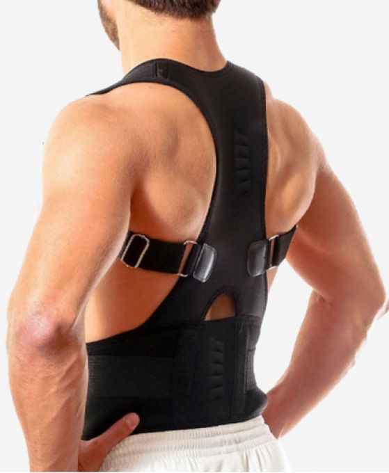  Real Doctors Ceinture Dorsale Réglable Pour Corriger le Dos Orthèse Maintien de Posture